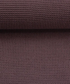 Wellenstrickstoff – „Ella“ – mauve