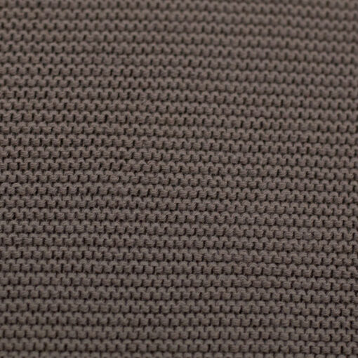 Wellenstrickstoff - "Ella" - taupe
