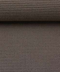 Wellenstrickstoff - "Ella" - taupe
