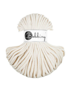 5 mm PREMIUM - Makramee Kordel / Schnur von Bobbiny - natural