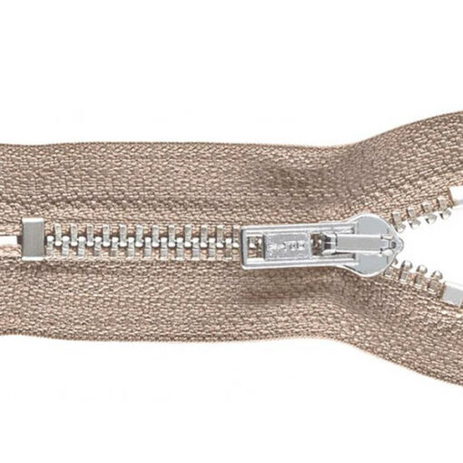 Hosenreissverschluss OPTI 4.2 mm 12 cm - beige / nickel