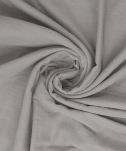 Double Slub Musselin “Sorea” uni – hellgrau