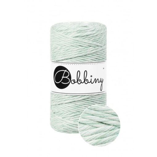 3 mm - Makramee Kordel von Bobbiny - mint shake