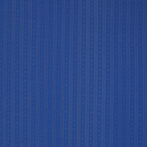 Ajourjersey Baumwolle - "Tina" uni - royalblau