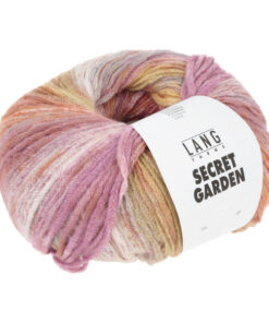 Lang Yarns – Secret Garden – Farbverlauf - multicolor, rosa / mais
