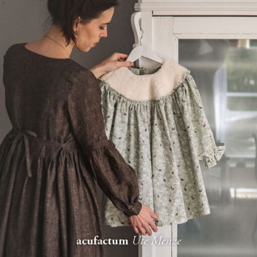 Baumwolle - "Schneeglöckchen"- acufactum - lindgrün