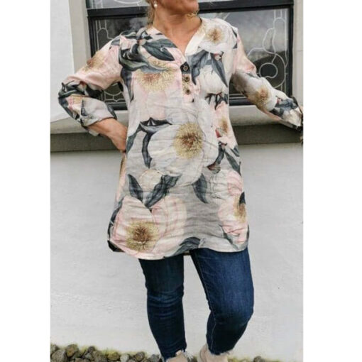 Papierschnittmuster Bluse Cleo Gr 32- 58 - Fadenkäfer