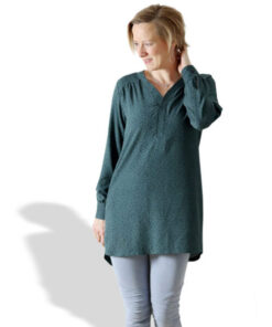 Papierschnittmuster Bluse Cleo Gr 32- 58 - Fadenkäfer