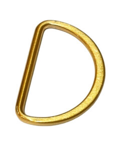 D Ring gold 40 mm