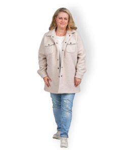 Papierschnittmuster Hemdjacke Flo Damen Gr 32 -58 - Fadenkäfer