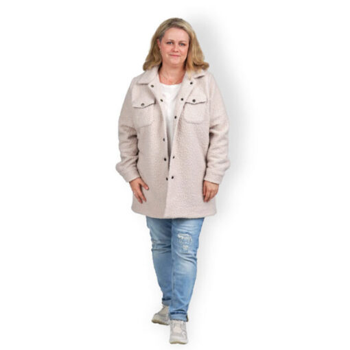 Papierschnittmuster Hemdjacke Flo Damen Gr 32 -58 - Fadenkäfer