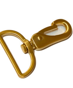 Karabiner 40mm - gold
