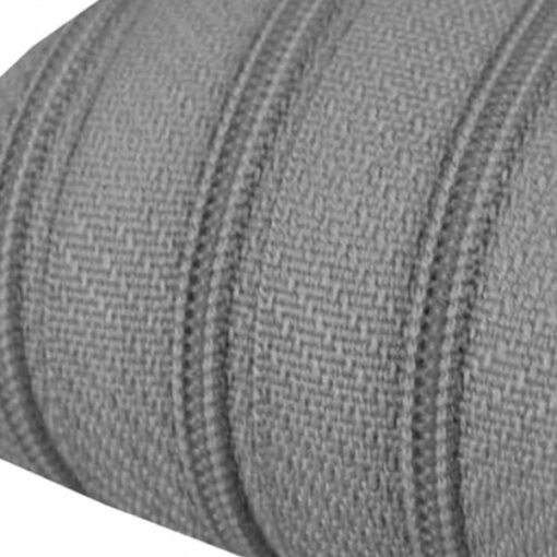 Reissverschluss 3 mm - grau