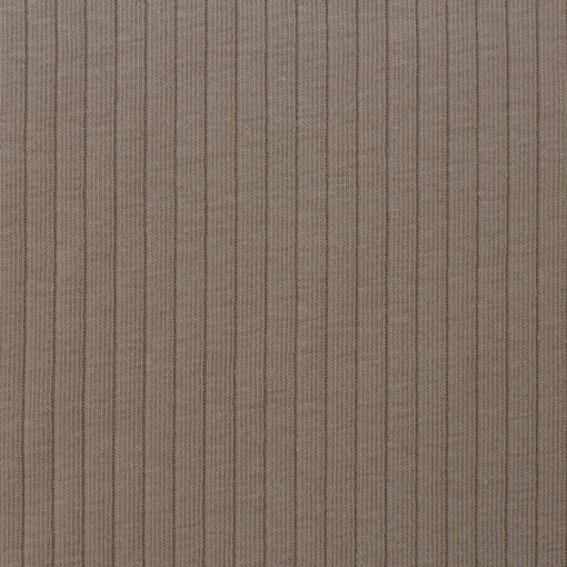 Rippjersey Baumwolle - "Laar" - uni - camel
