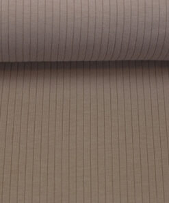 Rippjersey Baumwolle - "Laar" - uni - camel