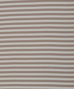 Rippjersey Baumwolle - "Ringe" - uni - camel / natur