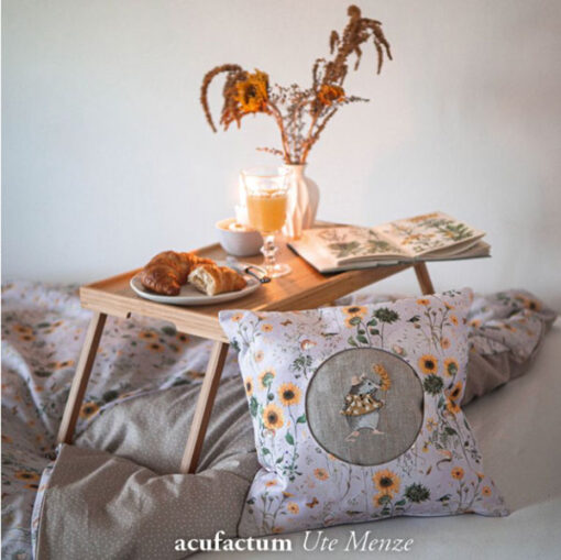 Baumwolle - "Sonnenblumenfeld" - Acufactum - beige