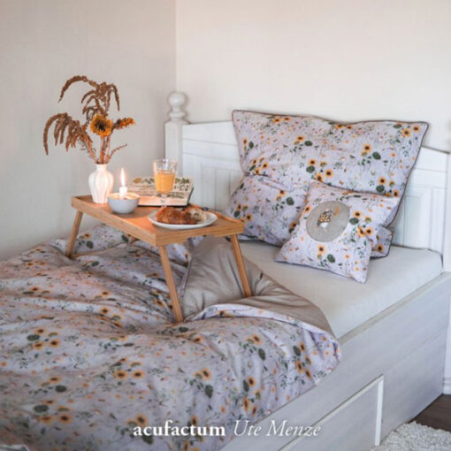 Baumwolle - "Sonnenblumenfeld" - Acufactum - beige