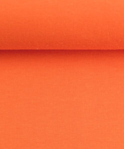 Jersey Baumwolle - "Vanessa" - uni orange