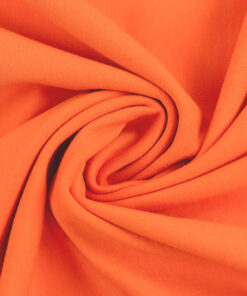 Jersey Baumwolle - "Vanessa" - uni orange
