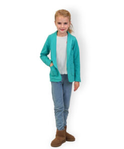 Papierschnittmuster Blazer mit Schalkragen Kinder - Fadenkäfer