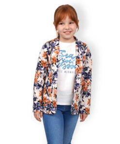 Papierschnittmuster Blazer mit Schalkragen Kinder - Fadenkäfer