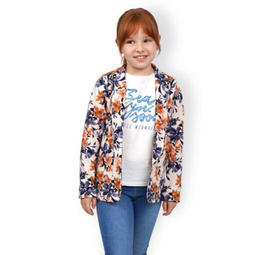 Papierschnittmuster Blazer mit Schalkragen Kinder - Fadenkäfer