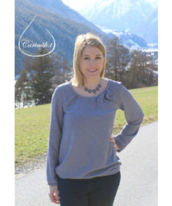 Papierschnittmuster Bluse Elo Gr 32- 58 - Fadenkäfer