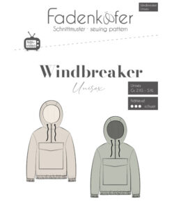PapierschnittmusterWindbreaker Unisex 2 XS - 5XL - Fadenkäfer
