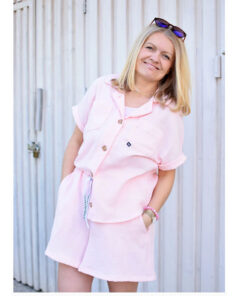 Papierschnittmuster Leevke Bluse+ Shorts Gr 32 - 58 - Ki-ba-doo