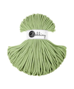 5 mm PREMIUM - Makramee Kordel / Schnur von Bobbiny - matcha