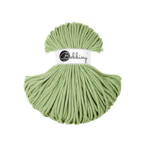 5 mm PREMIUM - Makramee Kordel / Schnur von Bobbiny - matcha
