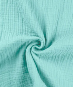 Musselin uni - mint