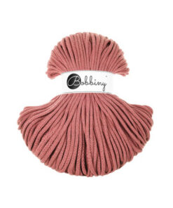 5 mm PREMIUM - Makramee Kordel / Schnur von Bobbiny - peony