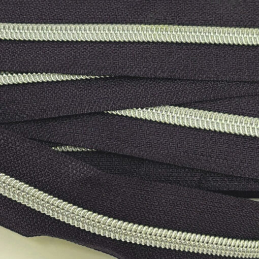 Reissverschluss 6.5 mm - indigo / silber