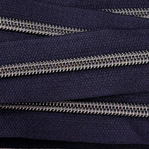 Reissverschluss 6.5 mm - indigo / gunmetal