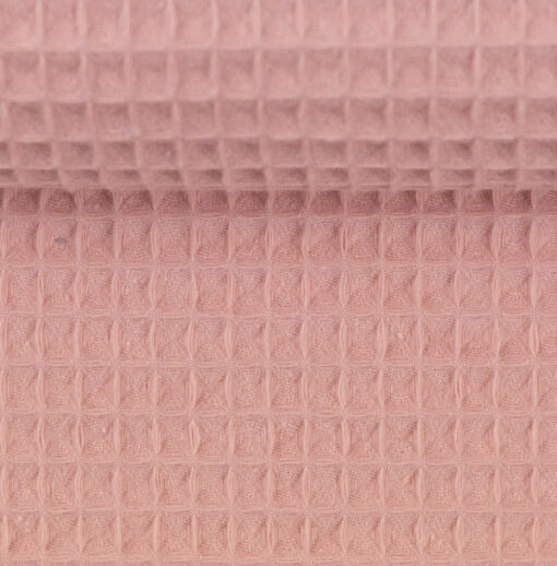 Waffelpiqué - "Nelson" - apricotrosa