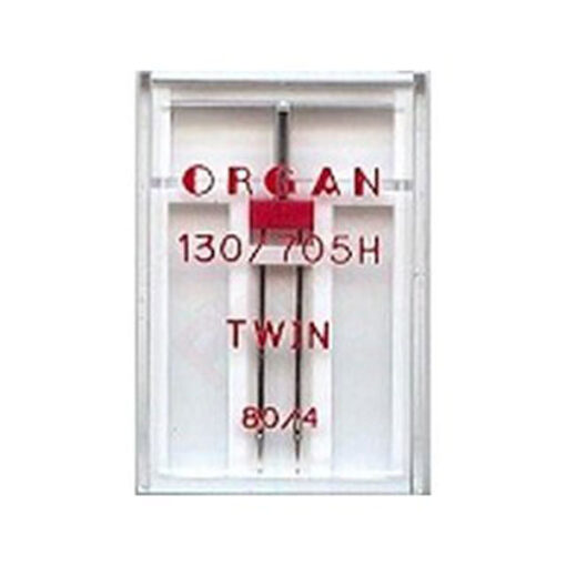 Organ 130/705H Zwillingsnadel 80/4 er - Nähmaschinennadel