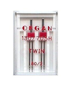 Organ 130/705H Zwillingsnadel 80/2 er - Nähmaschinennadel