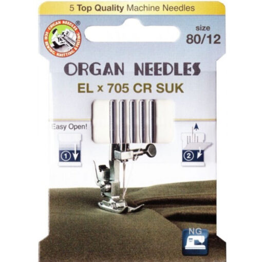 Organ ELx 705CR SUK - 80 er Nähmaschinennadel / Overlock