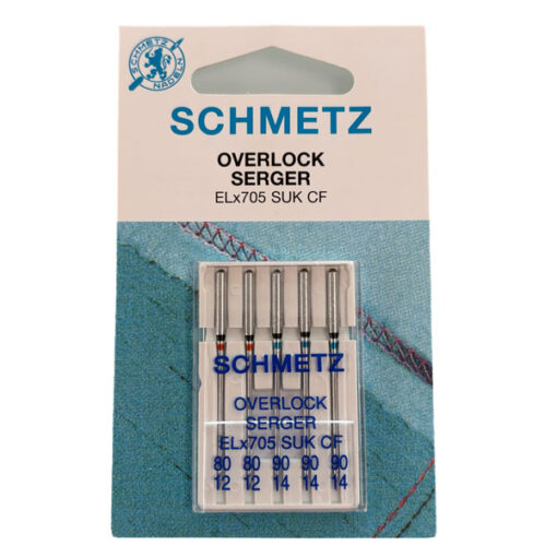 Schmetz ELX 705 SUK - 80 er + 90 er Nähmaschinennadel / Overlock