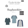 Papierschnittmuster Raglanshirt Herren 2XS-5XL - Fadenkäfer