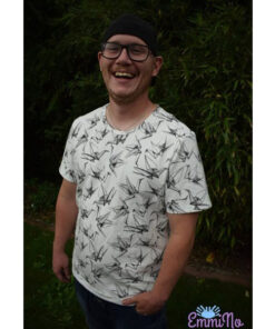 Papierschnittmuster Basicshirt Herren 2XS-4XL - Fadenkäfer