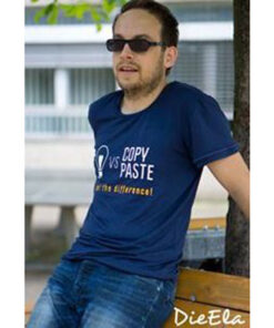 Papierschnittmuster Basicshirt Herren 2XS-4XL - Fadenkäfer