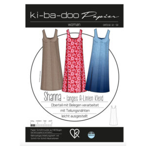 Papierschnittmuster Kleid Shanna Gr 32 - 58 - Ki-ba-doo
