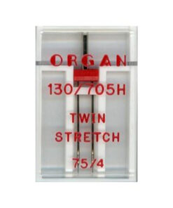 Organ 130/705H Zwillingsnadel Stretch 75/4 er - Nähmaschinennadel