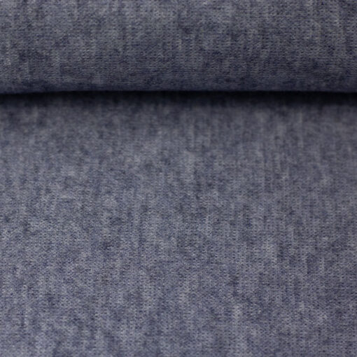 Strickstoff "Kai"- meliert dunkelblau