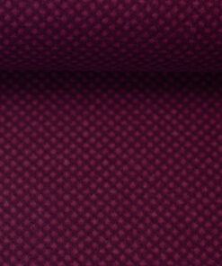 Jacquardjersey "Elmo" - beere/ bordeaux