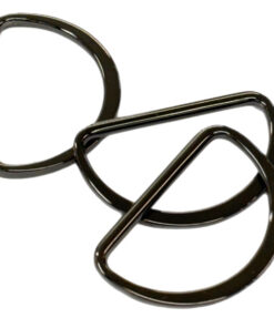 D-Ring 40mm - gunmetal