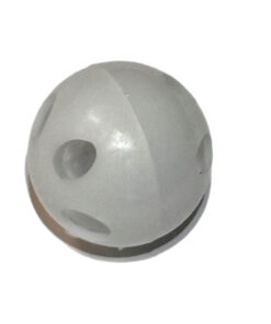 Rasselkugel 28 mm - weiss